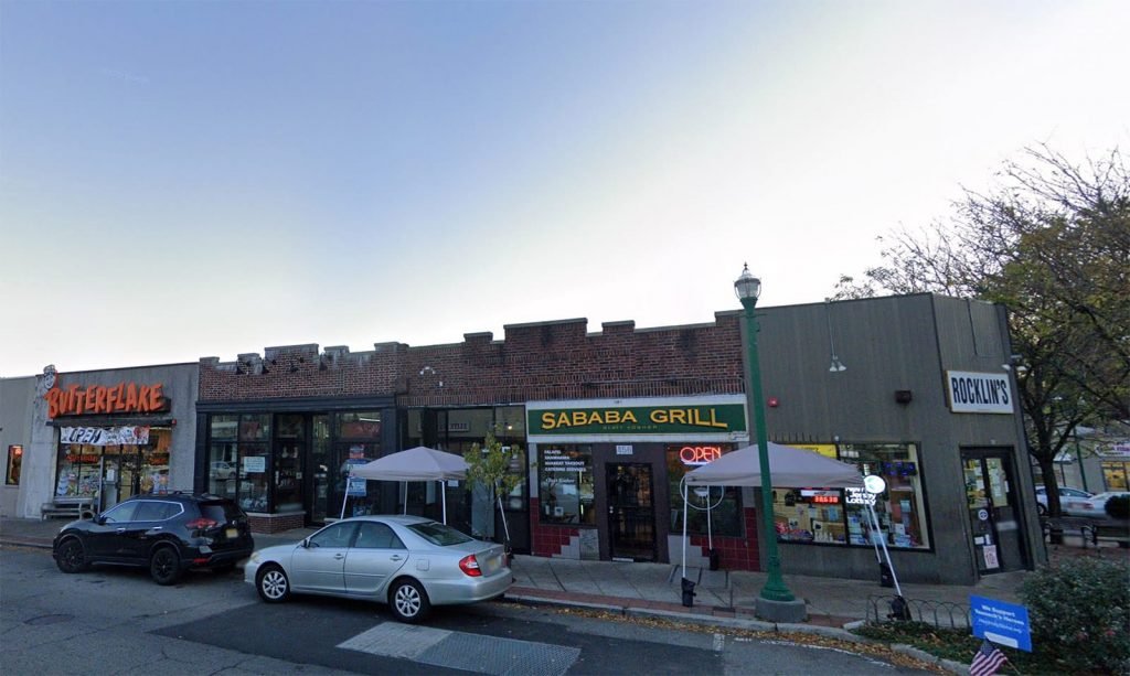 Sababa Grill storefront on Cedar Lane in Teaneck.